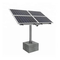 Wholesale Home Solar Ground Mount System Single Pole of Solar Panel Ground Mounting Rotator Stand