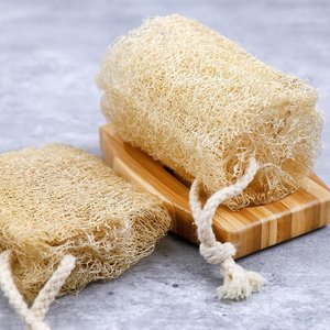 Éponge loofah de qualité supérieure pour le lavage de la vaisselle, le nettoyage des ustensiles de cuisine, livraison rapide. - Product Image 4