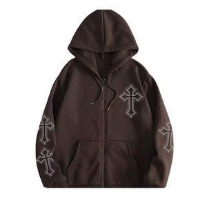 Sudaderas con Pedrería para Hombre, Diseño Personalizado, Ropa de Invierno para Uso en Exteriores, Sudaderas con Pedrería para Hombre a Bajo Precio - Product Image 1