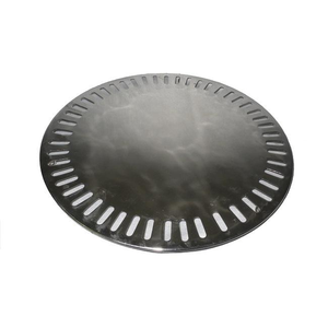 Plato de Presentación Metálico de Alta Calidad para Restaurantes, Hecho a Mano, Diseño de Estrella Blanca Grande, Último Estilo, Recubrimiento Plateado, Acabado Premium - Product Image 2