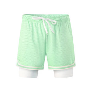 Pantalones Cortos Deportivos de Malla para Hombre, de Secado Rápido, Transpirables, Antiarrugas, Ecológicos, con Cintura Elástica, Diseño y Talla Personalizables - Product Image 1