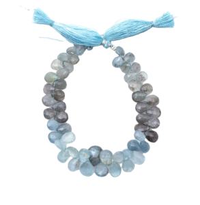 ลูกปัดหินมอสพลอยสีเขียวเหลี่ยมเพชรพลอยคุณภาพระดับพรีเมี่ยมเส้นหลวมสีเขียวมีรูปแบบการตก/รูปไข่/ชิปสำหรับการทำเครื่องประดับ - Product Image 1