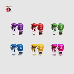 Gants de boxe professionnels légers avec logo personnalisé, design respirant à doigts complets, sangle de poignet réglable, OEM/ODM disponible - Product Image 4