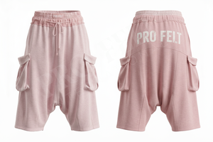 Pantalones Cortos Cargo Oversize de Corte Holgado hasta la Rodilla, Estilo Urbano con Bolsillos Laterales, Casuales de Verano, Deportivos, de Cintura Media, Holgados, 100% Algodón de Secado Rápido - Product Image 3