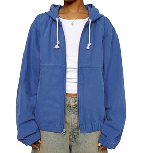 Cómodas chaquetas de trabajo personalizadas de último diseño, servicio OEM, gran oferta, ropa de trabajo de seguridad reflectante, chaqueta vaquera de trabajo con capucha - Product Image 3