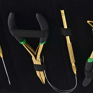 ชุดคีมต่อผมสแตนเลสแบบมืออาชีพ คุณภาพสูง พร้อมอุปกรณ์ถอดทุกขนาด รุ่น RI-HE-87201 ยี่ห้อ Regal - Product Image 5