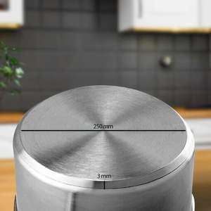 12L Top Grade 18/10 Thick Stainless Steel <b>Stock</b> <b>Pot</b> Soup & <b>Stock</b> <b>Pots</b> - Product Image 5