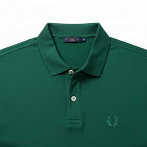Ensemble polo et short pour homme, tenue décontractée d'été, respirant, tricoté, 240g, imprimé numérique, couleur unie, style sportif - Product Image 5
