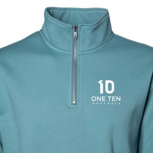 เสื้อสเวตเชิ้ตผู้ชายแบบซิปครึ่งตัว น้ำหนักปานกลาง เนื้อผ้านุ่ม สวมใส่สบาย เหมาะสำหรับกิจกรรมกลางแจ้งและสวมใส่ในชีวิตประจำวัน - Product Image 3