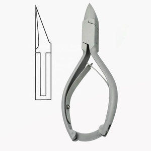 Alicates Profesionales para Uñas de Acero Inoxidable con Acabado Satinado, Corte Recto, Mandíbulas Cónicas, Resistentes, para Podología - Product Image 6
