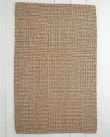 Maschinell Gefertigter Natürlicher Jute-Woll-Teppich in Naturbeige mit Popcorn-Webmuster für Moderne Wohnzimmer, Maßanfertigung, OEM, Großhandel