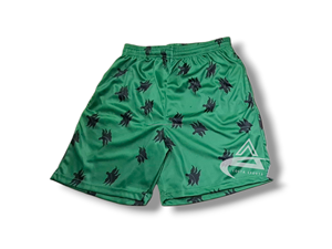 Short de sport en maille de tissu de haute qualité pour hommes Short de sport de survêtement taille moyenne Short de bain Poches tissées - Product Image 4