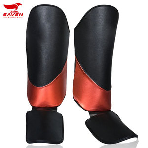 Wholesale Elastic Shin Instep Guard for Martial Arts Padded Shin in <b>Step</b> Karate <b>Protector</b> Made of Durable Rubber PU Material - Product Image 1