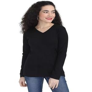 Camiseta de Verano para Mujer, Manga Larga, Secado Rápido, Teñida con Tinte Ecológico, Diseño a Cuadros, Clásica, Casual, Holgada, Talla Grande - Product Image 1