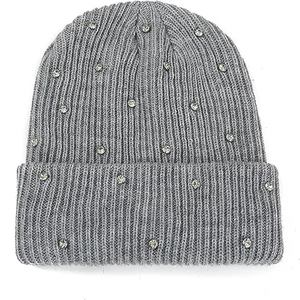 MaLatest Designer Logo Ribbed Cable Striped Spandex Cotton Knit Beanie <b>Hats</b> Customized Colors Beach Rhinestone Beanies <b>Hats</b> - Product Image 1
