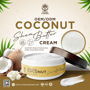 โลชั่นบำรุงผิวกายสูตรเข้มข้น ผลิตภายใต้แบรนด์ของลูกค้า (OEM/ODM) ด้วยส่วนผสมของมะพร้าว เชียบัตเตอร์ และไฮยาลูรอนิค แอซิด - Product Image 2