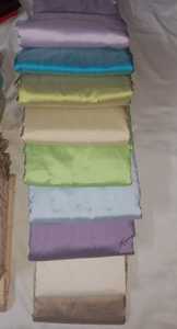 Tela de Seda Pura Hecha a Mano, Color Liso, Alta Costura, para Confección de Prendas de Moda, Venta al Por Mayor - Product Image 2