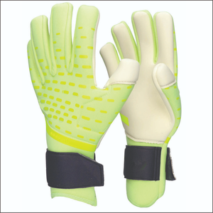 High Quality Custom Made Full <b>Finger</b> Waterproof Adjustable Lace-Up Closure Wrist <b>Strap</b> Football Goalkeeper Gloves Outdoor Use - Product Image 4