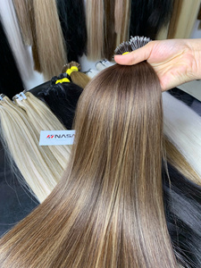 ผมต่อแท้เวอร์จิ้นจากเวียดนาม ยี่ห้อ NASA HAIR แบบ Nanoring Tip  ซุปเปอร์ดับเบิ้ลดรอน  คละสี  ยาว 30 นิ้ว - Product Image 2