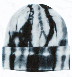 100% Acrylic Gradient Tie Dye <b>Beanie</b> Adult Knitted Hat With Embroidery Colorful Warm Soft Knit <b>Skull</b> Cap - Product Image 3