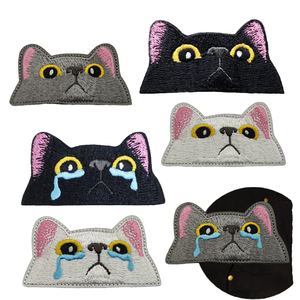Parches Bordados Personalizados al por Mayor a Precio de Fábrica, Parches Termoadhesivos de Tela, Parche Bordado en 3D para Gorra de Béisbol, Sombrero, Bolsa, Logotipo de Animal DIY - Product Image 6