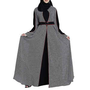 Nouvelles Abayas longues pour femmes, design optimal, confortables, personnalisées, OEM, vente en gros, abaya islamique pour femmes à bas prix - Product Image 5
