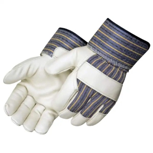 Guantes de Trabajo de Cuero de Primera Calidad, Resistentes, para Protección de Manos, Estilo Canadiense - Product Image 1
