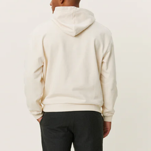 Sudadera con Capucha 100% Algodón, Logotipo Personalizado, Sudadera Lisa de Alta Calidad, Estilo Urbano, Hombros Caídos, para Hombre - Product Image 3