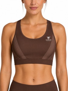 Soutien-gorge de sport pour femme respirant, écologique, à séchage rapide, avec coussinets amovibles, meilleure vente, haute qualité, confortable - Product Image 1