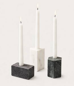 Porte-bougie en marbre, chandeliers décoratifs pour la décoration de table, porte-bougies en marbre, prix le plus bas - Product Image 1
