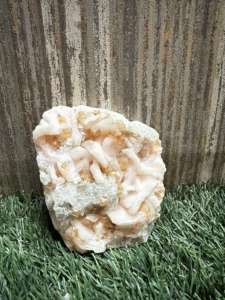 Natural Yellow Apophyllite Stilbite <b>Crystal</b> <b>Cluster</b> for Interior Decoration and Collector Display - Product Image 4