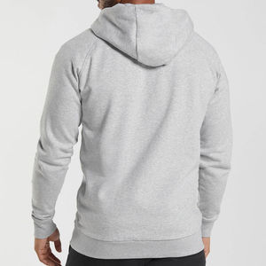 Veste à capuche zippée slim fit respirante à séchage rapide, style streetwear, en polaire épaisse, pull à capuche tendance - Product Image 2