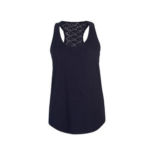 Mono elástico de punto sin mangas con cuello redondo y bajo ajustado, elegante, para mujer, estilo casual de verano - Product Image 5