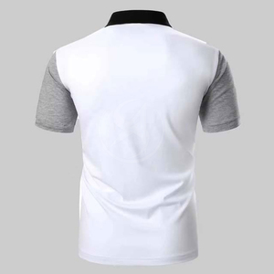 Camisas de Golf para Hombre de Alta Calidad, Lona Sólida de Algodón y Poliéster, Diseño Personalizado, Transpirables - Product Image 3