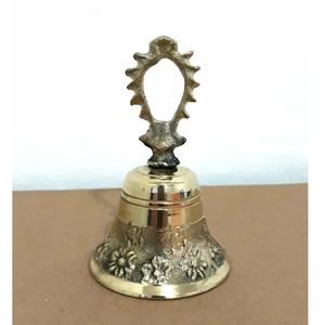 Cloche à main spirituelle en laiton, dernier design, instrument sonore sacré pour le yoga, la méditation et les espaces de guérison, à prix compétitifs - Product Image 5