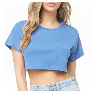 <b>Crop</b> <b>Top</b> Four Way Stretch Fitness Apparel Manufacturer Gym <b>Crop</b> <b>Top</b> Quick Dry Activewear Training Shirt Sportswear Supplier - Product Image 5