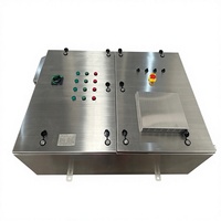 Armoire électrique basse tension IP66 en acier inoxydable SS304 220V5A avec panneau de protection en acrylique pour équipement d'automatisation en usine