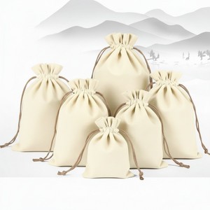 Reusable Cotton <b>Canvas</b> Packaging Pouches Potli for Packing Jewelry Cosmetics Apparel and Gift Packaging Needs - Product Image 2
