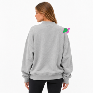 เสื้อสเวตเชิ้ตคอเต่าผู้หญิง พร้อมตัวอักษร TENNESSEE และลายปัก MAP เสื้อสเวตเชิ้ตคอเต่าหนานุ่มสำหรับฤดูหนาว - Product Image 3