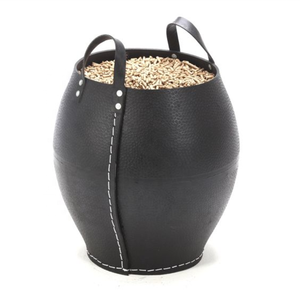 Panier à Pellets en Caoutchouc Recyclé et Bois, Design Classique, Fournisseur en Gros au Vietnam, Prix Abordable - Product Image 3