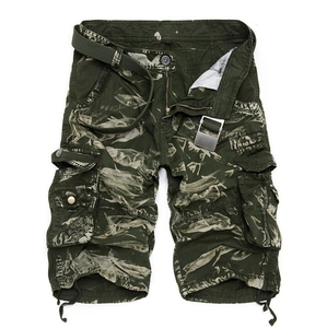 Whole Sale Men's Cargo Shorts for Selling Men Double Knee Pants Straight Work Jean Trousers Male Denim Shorts for Men - Product Image 2