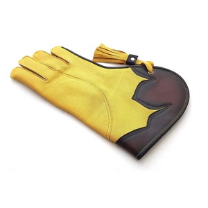 Nuevos Guantes de Caza de Alta Seguridad a Precio Económico, Guantes de Entrenamiento de Cetrería de Cuero de Primera Calidad, Bajo MOQ - Product Image 4