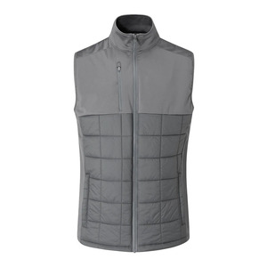 Nouveau gilet matelassé personnalisé, isolé et résistant à l'eau, pour usage extérieur, en taffetas, respirant, léger et coupe-vent - Product Image 3