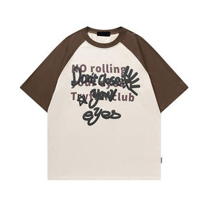 Camisetas de Moda con Hombros Caídos, Impresión DTF de Alta Calidad, Camiseta Oversize para Hombre - Product Image 2