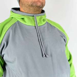 <b>Waterproof</b> Men's Ski Hoodie Softshell Snowboarding <b>Jacket</b> Thermal Fleece Pullover with Thumbholes Outdoor <b>Winter</b> Sports Wear - Product Image 3