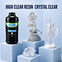 Résine acrylique synthétique liquide haute transparence KEJIA pour imprimante 3D, 1 kg, résistante, souple, faible odeur, compatible avec toutes les imprimantes 3D LCD/DLP
