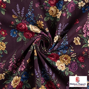 High Grade Digital Printed Cotton Lawn Fabric OEM ODM Textile Manufacturer Custom Made Fabric Supplier for Fashion Apparel - Product Image 3