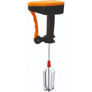 Mélangeur à main en plastique manuel Batteur de cuisine Fouet Mélangeur Outil Mousseur de crème à oeufs Machine à smoothie Compact Durable Facile à utiliser - Product Image 2