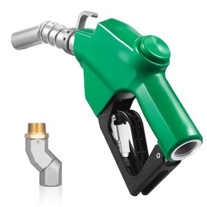 Buse d'injecteur de carburant automatique NPT 1 pouce avec pivot, débit maximal de 21,6 GPM, déclencheur à 3 vitesses, arrêt automatique, pour pompe à gazole et essence - Product Image 1