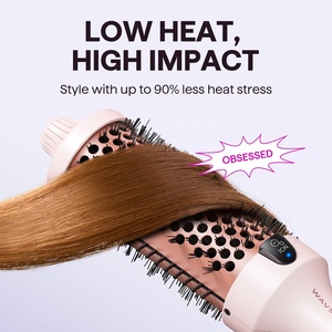 Rizador de <span class=keywords><strong>Pelo</strong></span> Wavytalk WA 206 de 1.5 Pulgadas con Cepillo Térmico, Doble Voltaje, Turmalina Rosa, Tecnología de Iones Negativos y 5 Temperaturas - Product Image 4